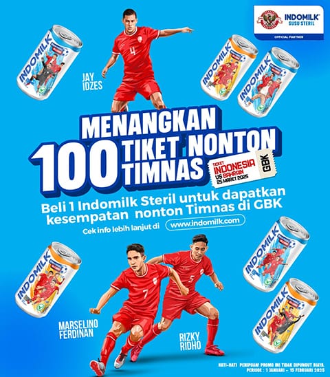 INDOMILK STERIL X TIMNAS