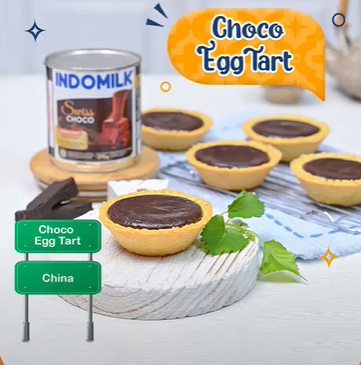 Choco Egg Tart