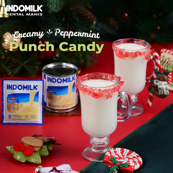 Creamy Peppermint Punch Candy