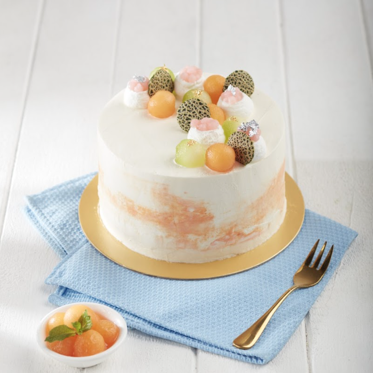 Melon Sago Cake