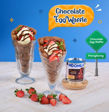 Choco Egg Waffle