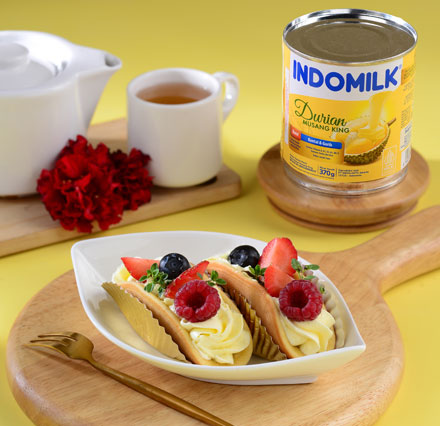Durian Cream Pancake