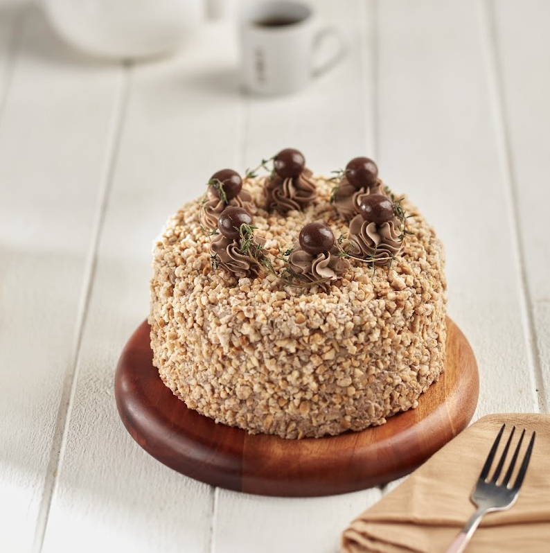 Mocha Nougat Cake